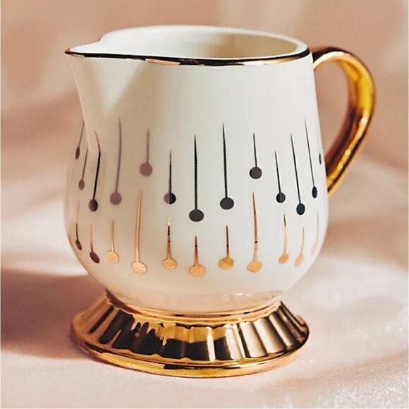 NWT ANTHROPOLOGIE SET Catherine Martin Starry Night Teapot, Creamer, Sugar - Picture 7 of 11